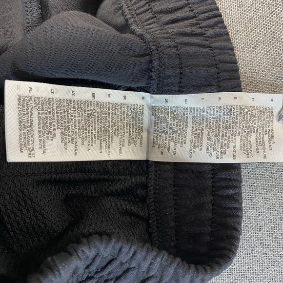 Adidas Future Icons Black Pants Joggers Tapered Fit  Men's Medium - Picture 11 of 14